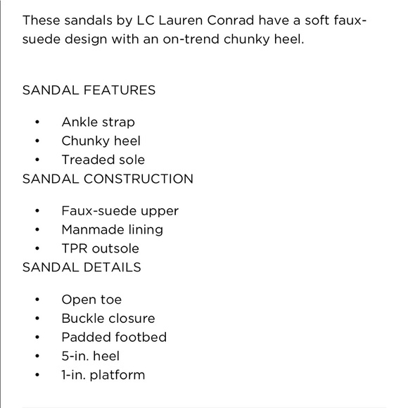 NIB heeled sandals - Picture 4 of 6